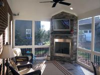 Different fireplace doors l shaped and get cooking like a pro