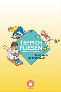 Was macht man eigentlich mit diesen komischen viereckigen Teppichen, die in vielen Schulsporthallenschränken herumfliegen? Wir haben die Antwort! Lass deine Schüler:innen mit unseren 32 illustrierten Bewegungskarten abwechslungsreiche und motivierende Bewegungsaufgaben mit den rutschigen Teppichfliesen ausführen. Dabei werden spielerisch neue Bewegungsformen erprobt sowie konditionelle und koordinative Fähigkeiten geschult. #sportunterricht #teppichfliesen #lehrerin #grundschule