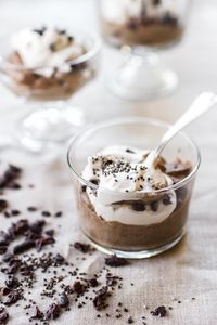 Cake batter chia pudding