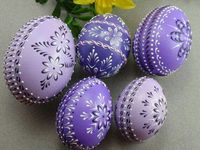Purple eggs