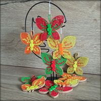 Quilling animals - Quilling ornament - Quilling Fall - Quilling Christmas