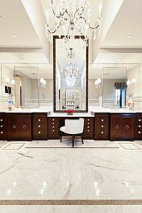His and her bathroom