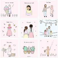 illustrator schattig doodles
