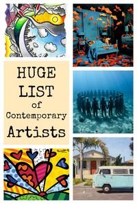 Are you looking for some new contemporary artists to teach your students about? On the Facebook Art Teachers group, members suggested LOTS of contemporary artists that they teach their students. These are now all compiled into ONE HUGE LIST on … Read more... →