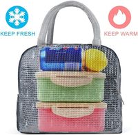 Oxford Cloth Water Resistant Tote Bag Leak Proof Thermal Lunch Bag | Mercari