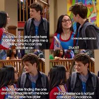 #GirlMeetsWorld 3x01 "Girl Meets High School: Part One" - Smackle and Farkle