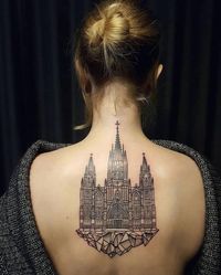 16 tatuagens inspiradas na beleza majestosa da arquitetura