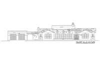 3-Bed Spanish-Style House Plan with Front Courtyard - 46072HC | Architectural Designs - House Plans