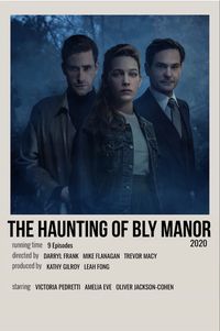 minimal polaroid series poster for the haunting of bly manor