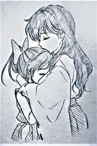 Moroha, she's more human than demon, so does that mean she's not immortal?