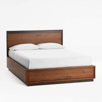 Blair Queen Storage Bed + Reviews | Crate and Barrel
