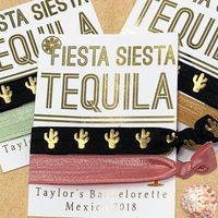Wedding favors and hair ties available in more styles and colors! -Joy & Chaos