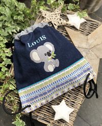 Sac Maternelle brodé avec prénom