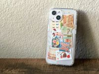 The Day Dream Scraps Collage Clear Phone Case provides just the right amount of protection for your iPhone and Galaxy devices while still allowing the beauty of your phone to show through!