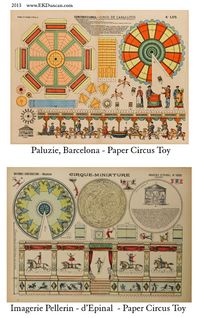 EKDuncan - My Fanciful Muse: Spanish Paper Theater Images Part 1 - Paluzie, Barcelona