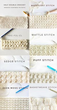 40 Free Crochet Stitches
