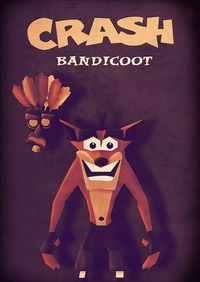 Crash Bandicoot! God I love this game. Art by Julien Godin