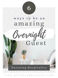 Pursuing Hospitality - Helping Make Your Home A Place of Refuge