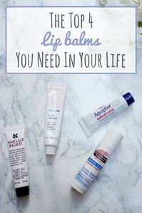 Best of the best. Only lip balms you need. Top chapsticks of all time!