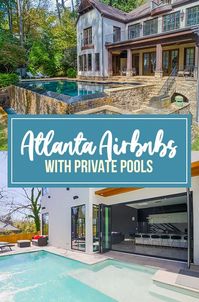 There’s no denying that Atlanta can get pretty hot and steamy in the summertime and that beaches can feel pretty far away when you’re in the city. This is why it’s nice to have access to a pool in Atlanta, especially one that you can have all to yourself to cool off with a little refreshing relaxation. Fortunately, there are quite a few Airbnb properties with private pools that you can rent in Atlanta. Here are a few of the most highly rated listings!