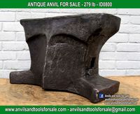 Ask for price with ID0800 on anvilsandtoolsforsale@gmail.com All pictures of all anvils on our website anvil for sale, anvils, blacksmith, blacksmiths, blacksmithing, antique tools, tool collector, swage block, stake, cone, cutler, french pig, amboss, incudine, schmied, forgeron, forge, enclume, forged, blacksmith tools, old tools, vintage tools, handtools, iron work, vise, stake, coutellier, chamouton, hulot harmel, collection, outil ancien, outils anciens, bigorne, art populaire, enclume