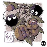 - Kawaii cute Susuwatari from Studio Ghibli playing with chestnuts in autumn - #studioghibli #blacksoots #cutestudioghibli #kawaiistudioghibli #autumnvibes #xmorfina #cuteblacksoots #susuwatarifanart #susuwataritshirt #cutesusuwatari #kawaiisusuwatari #blacksootstshirt #autumnstudioghibli #cuteautumnstudioghibli #studioghibliautumnvibes #cuteautumn #autumnsusuwatari #susuwatarimask #susuwataridrawing #autumnsusuwataritshirt #autumnblacksoots #susuwatarichestnuts #studioshiblichestnuts
