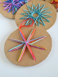 Christmas Ornaments Kids Can Make | Eighteen25
