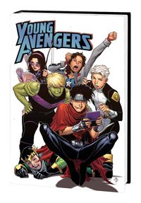 MARVEL PRH (W) Kieron Gillen (A) Jamie McKelvie, More (CA) Jim Cheung Kieron Gillen and Jamie McKelvie's groundbreaking, critically acclaimed epic is collected in one gorgeous oversize hardcover! The Young Avengers are reinvented for the 21st century as Wiccan, Hulkling and Kate "Hawkeye" Bishop unite with Kid Loki, Marvel Boy, Prodigy and America Chavez. Someone has to save the entire Multiverse. They're someone. No pressure, right? As cosmic horror emerges from the shadows of the past, the You