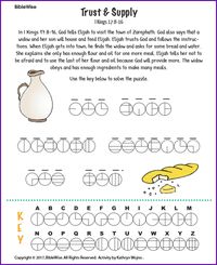 Trust & Supply - Kids Korner - BibleWise