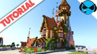 How To Build A Lighthouse Minecraft Tutorial | Minecraft Docks Village Part 10 - YouTube