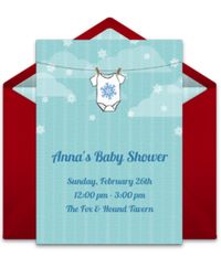 We are loving this free baby shower invitation. It's great for a winter baby shower. Easily personalize and send via email for a memorable gathering with family and friends!