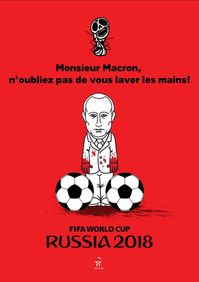 Monsieur Macron n'oubliez pas de vous laver les mains