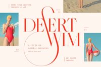 Masqué Display & Headline Typeface