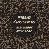 Merry Christmas and Happy New Year Banner Download Free