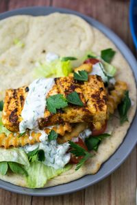 Gyros au tofu grillé | Ouais, c'est végétalien