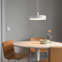 NYMÅNE Lampa wisząca LED, bezprzewodowy przyciemniany białe spektrum/biały, 38 cm - IKEA