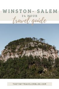 Perfect 24 hour itinerary for spending a day in Winston Salem, North Carolina. Have a perfect amount of food, nightlife, history and nature in this cute little southern city.