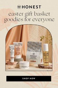 As much as we love chocolate, adding a few self-care products in an Easter basket is a win-win for everyone! Whomever you're shopping for, we're here to help. With Easter basket ideas for toddlers, basket ideas for kids, or for teen boys and girls whether it's makeup, skin care, or even our mini sized products, find the perfect Easter basket goodies for everyone with Honest®. Shop Now!