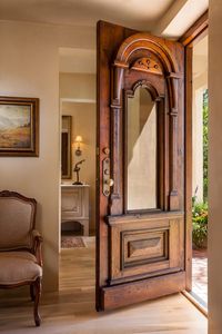 We design around Santa Fe’s time-honored architecture with indigenous materials, hand-hewn vigas, thick plastered walls, and cozy corner “kiva” fireplaces.