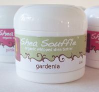 GARDENIA body butter Organic whipped Shea Souffle cream gift wrapped