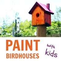 Birdhouse Painting Ideas for Kids #springactivities #kidsactivities #kidsart #kidspainting #drawingactivities #springcrafts #creativity #springart #artfulparent