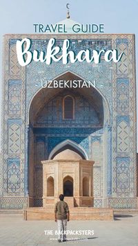 #uzbekistan #travel #guide #bukhara #thebackpacksters #budgettravel #centralasia