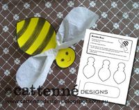 Free Bumble Bee craft pattern