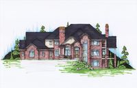 Traditional Style House Plan - 6 Beds 4 Baths 7038 Sq/Ft Plan #945-136 - HomePlans.com