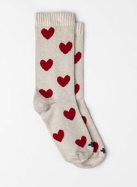 imogene + willie · heart sock in natural