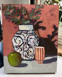 Amazing how so many people can take the same still life and paint it totally different. So many variables come into play. One of my…