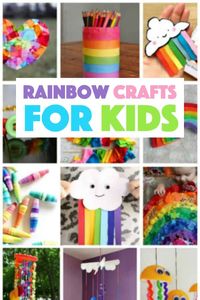 Kids are always in the mood for a rainbow craft, so we've gathered 30 of the Best Rainbow Crafts for Kids that we could find for your rainy day inspiration! #rainbowcrafts #colorfulcrafts #stpatricksday #papercrafts #kidscrafts #rainbow