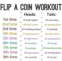 Coin toss workout