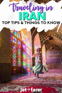 This ultimate guide to traveling in Iran contains all the information and advice you need to stay safe and enjoy your trip to this Middle Eastern gem! Guide includes 37 essential things to know before traveling to Iran, what to be aware of during your trip, how to be respectful of local culture, and much more! #MiddleEast #Iran #Travel