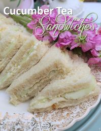 Cucumber Tea Sandwiches